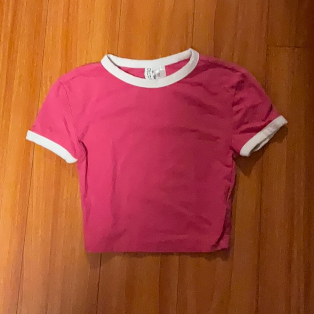H&M baby pink top